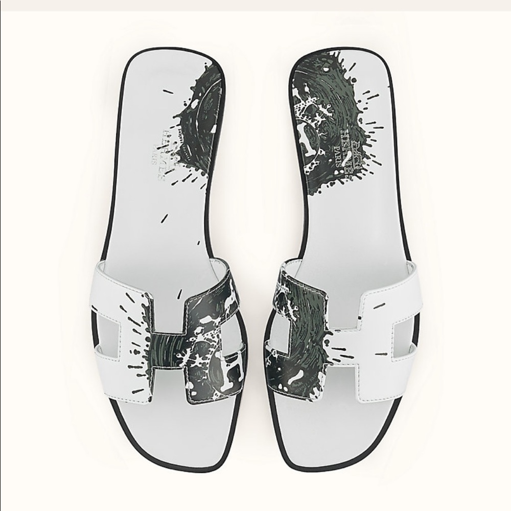 BNIB RARE Hermès Oran Splatter Paint